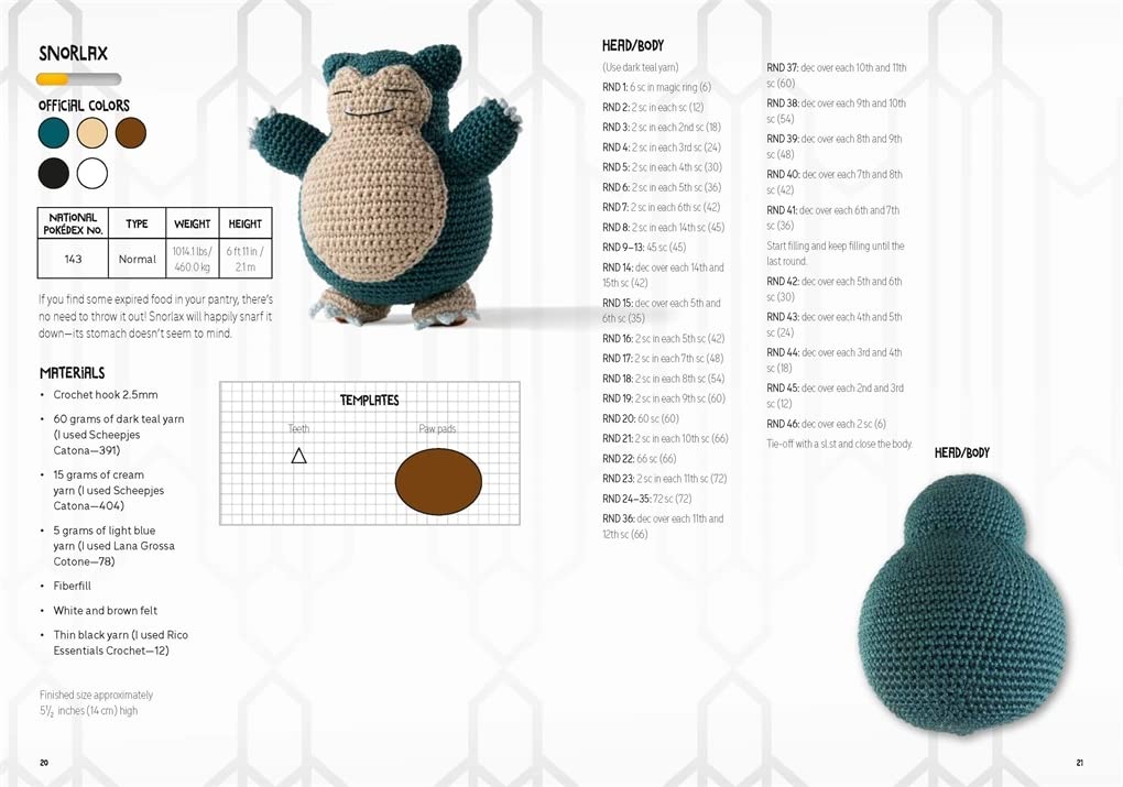 PokeMon Crochet Pikachu Kit