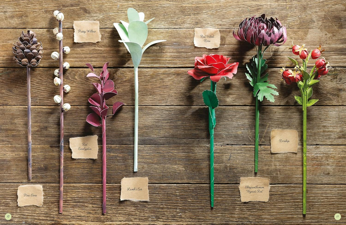 The Bouquet in a Book - Winter