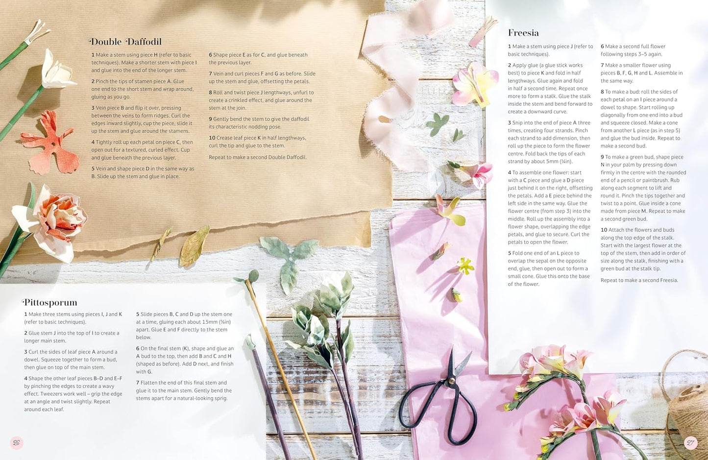 The Bouquet in a Book: Spring