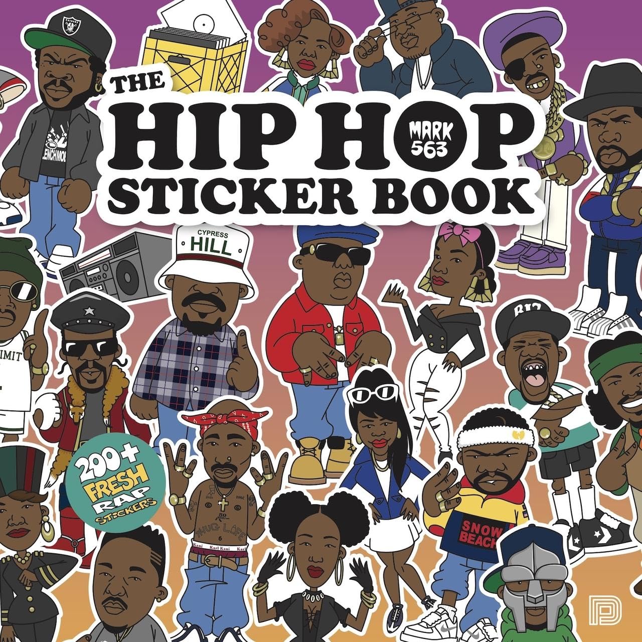 Hiphop Sticker Book