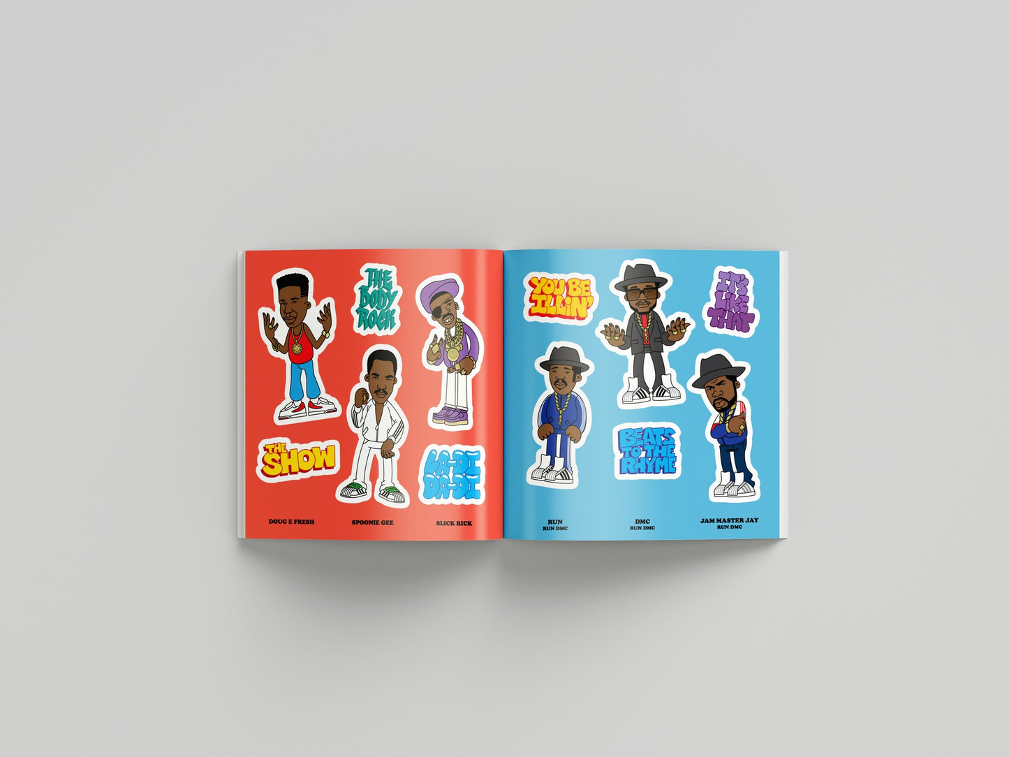 Hiphop Sticker Book