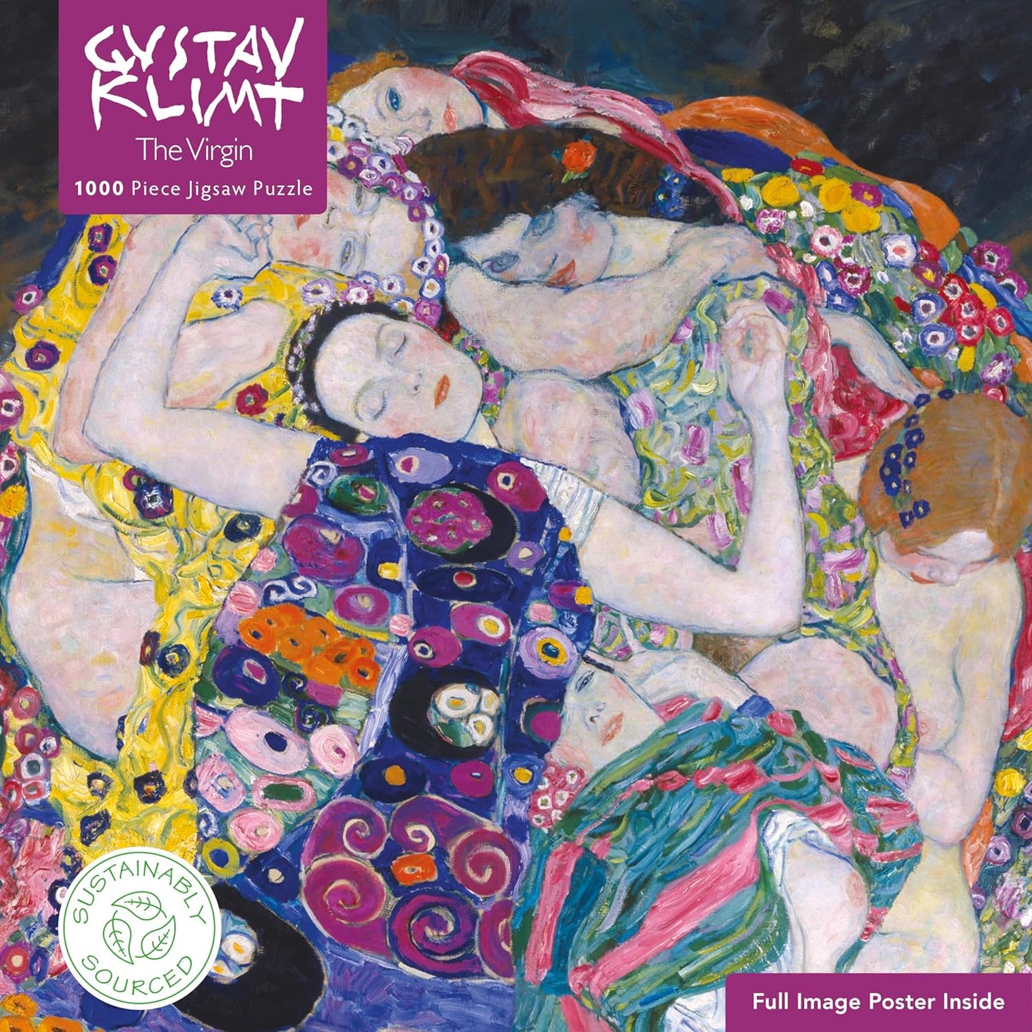 Gustav Klimt - The Virgin - 1000 Piece Jigsaw Puzzle