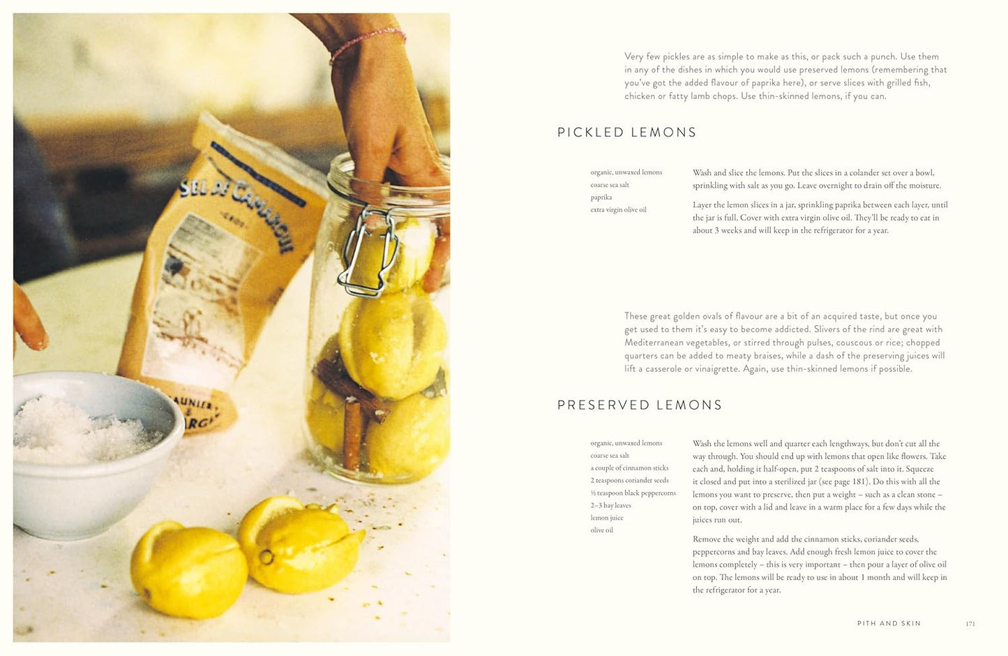 Crazy Water, Pickled Lemons