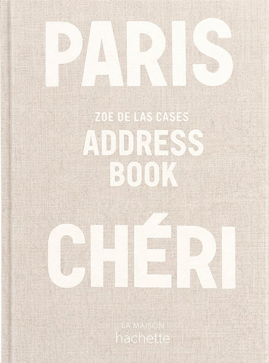 Paris Chéri Address Book - Zoé de Las Cases - French