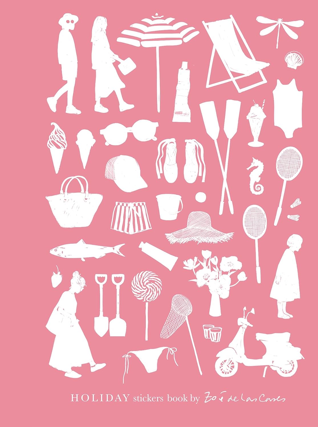 Holiday Stickers Book - Zoé de Las Cases - French