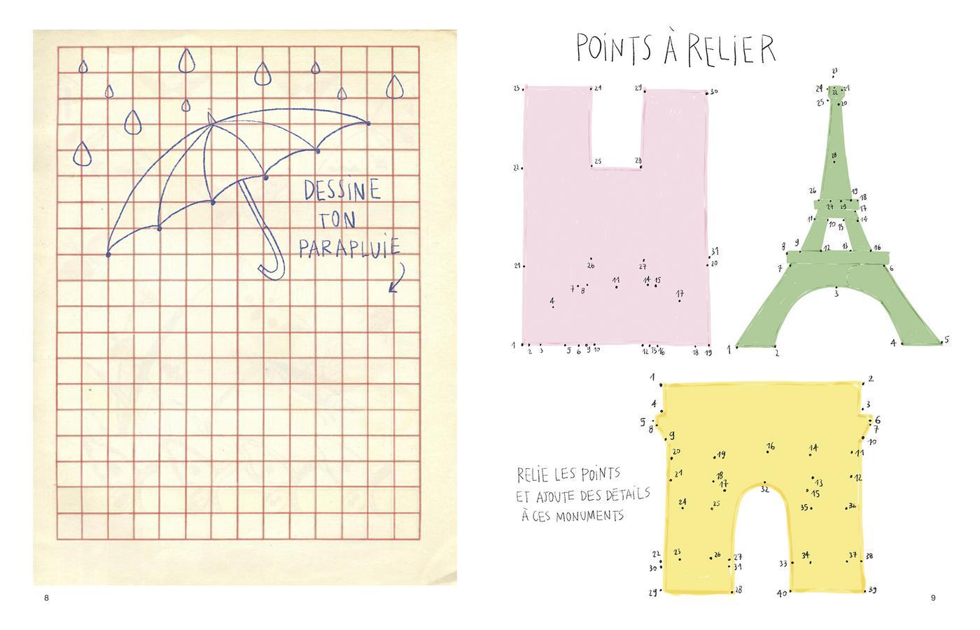 Cahier d'activités Paris - Zoé de Las Cases - French