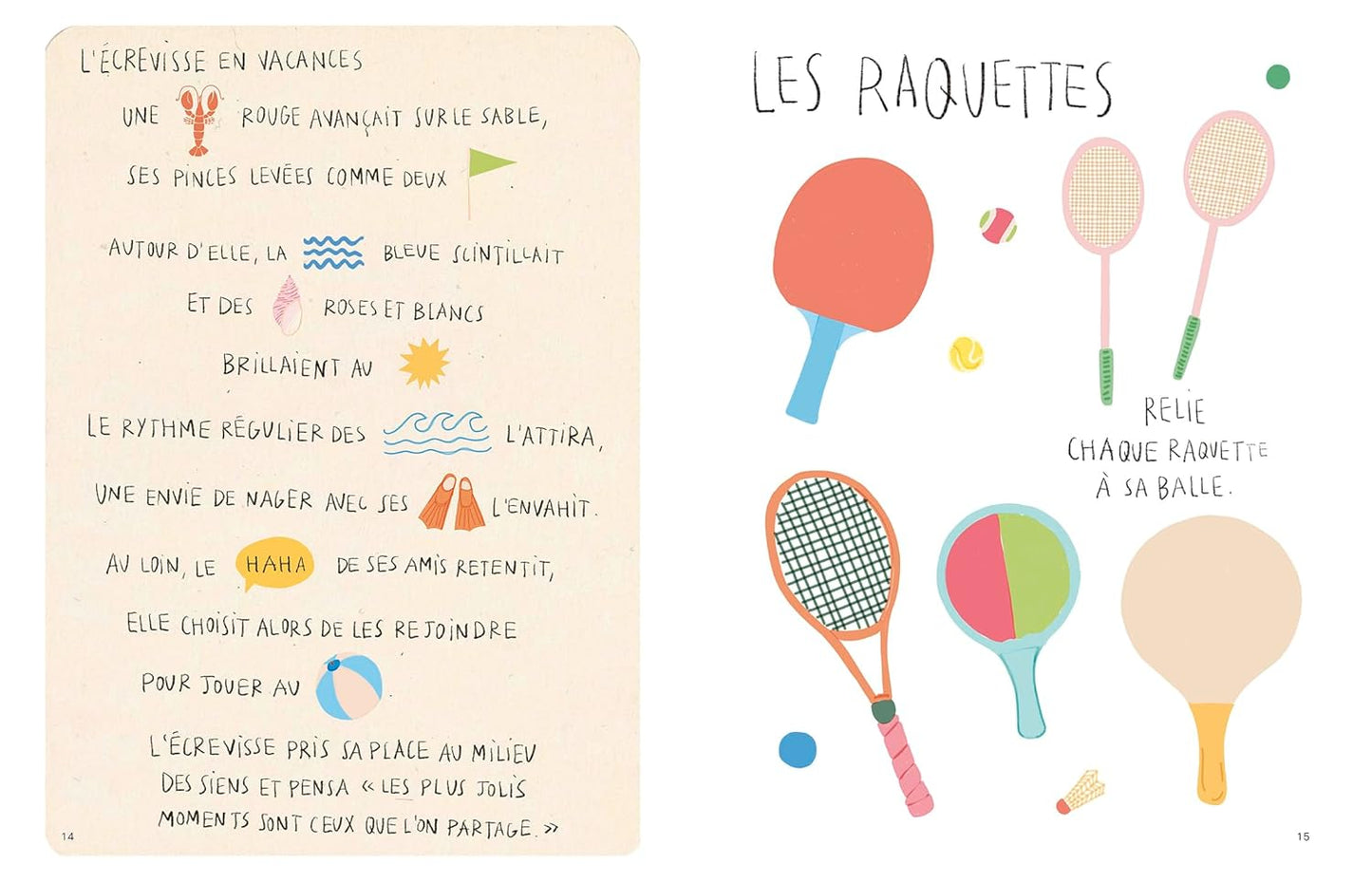 Cahier d'activités Sieste - Zoé de Las Cases - French