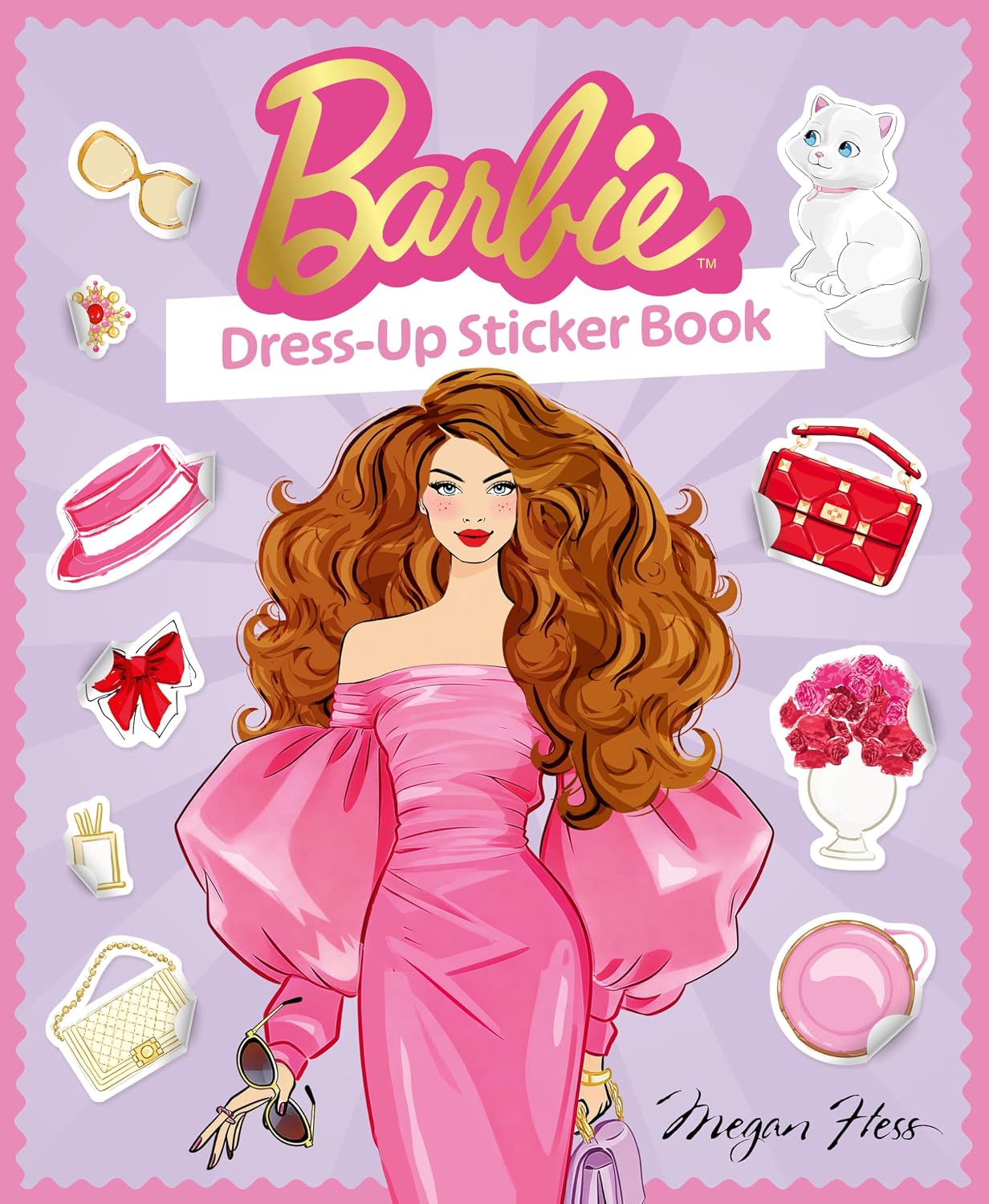Barbie - Dress-Up Sticker Book