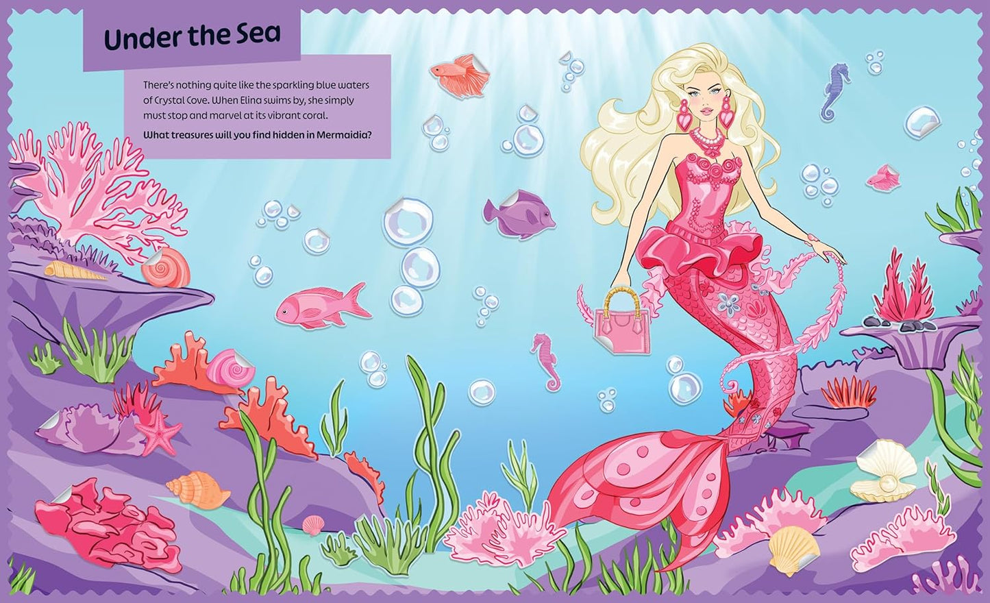 Barbie - Dress-Up Sticker Book