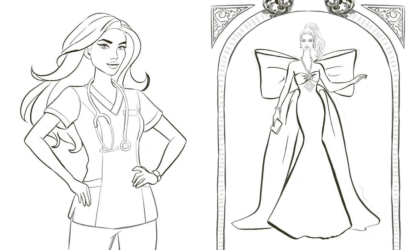 Barbie - Luxe Colouring