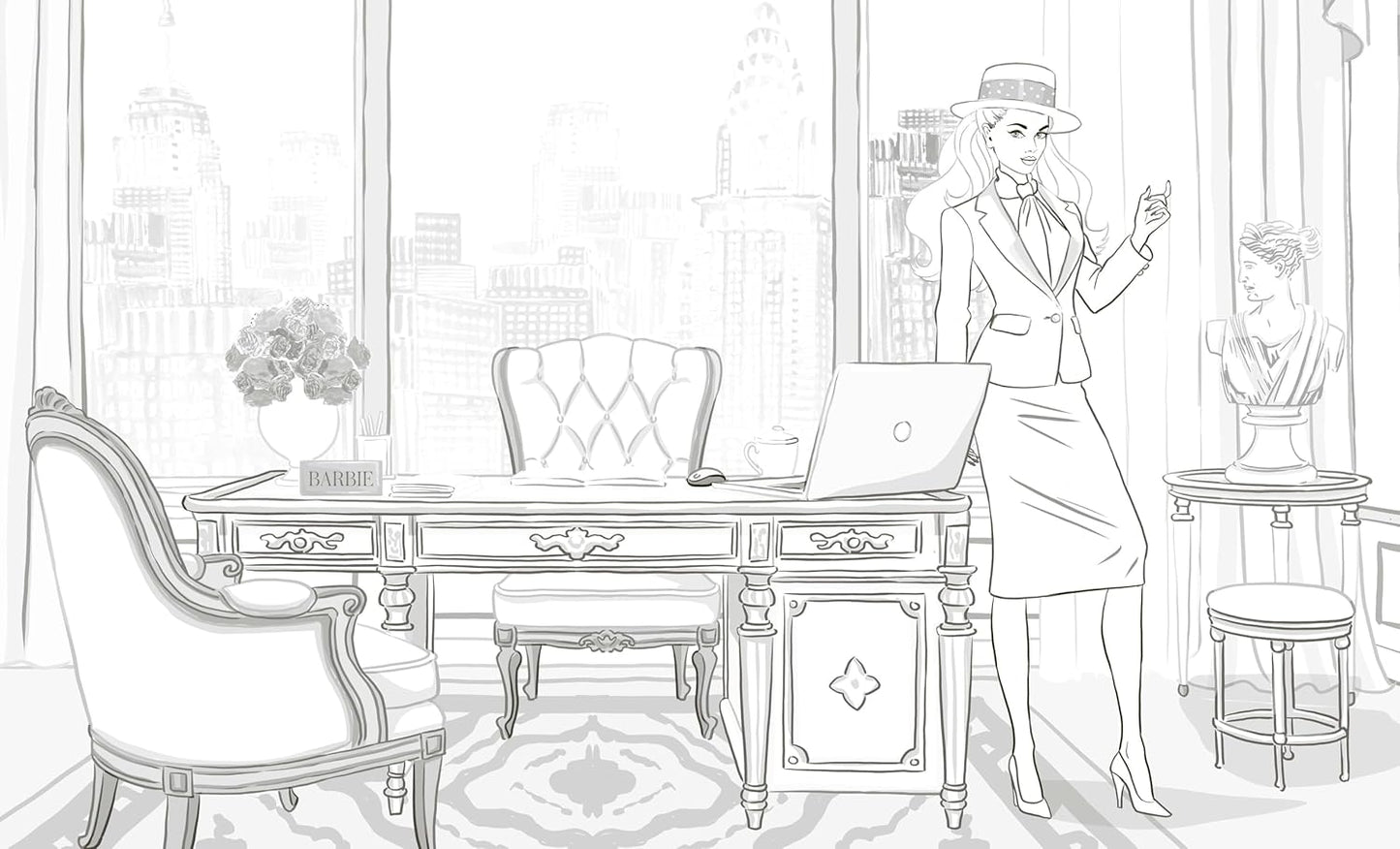 Barbie - Luxe Colouring