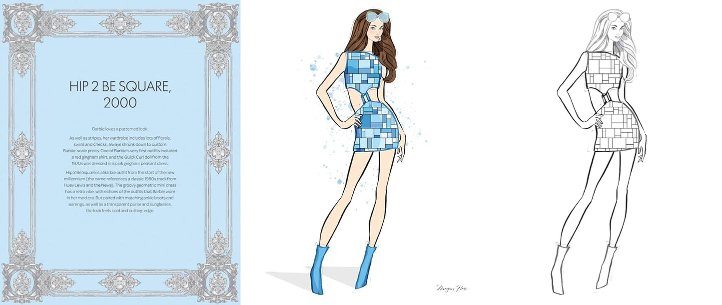 Barbie - Colour Your Own Art