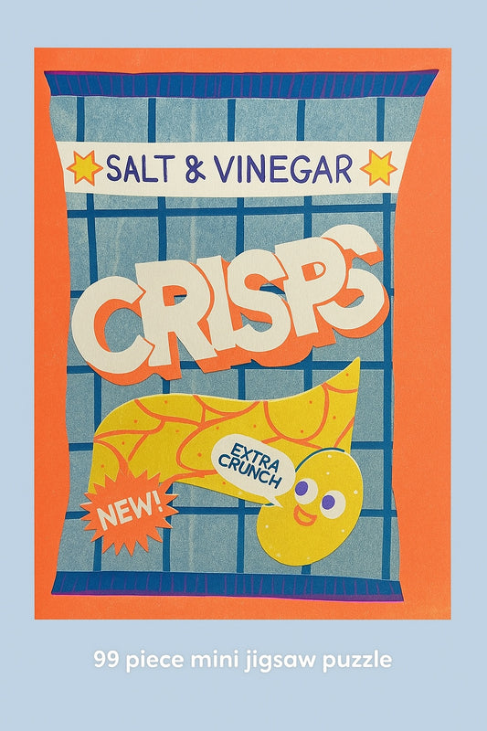 Salt and Vinegar - 99 Piece Mini Jigsaw Puzzle