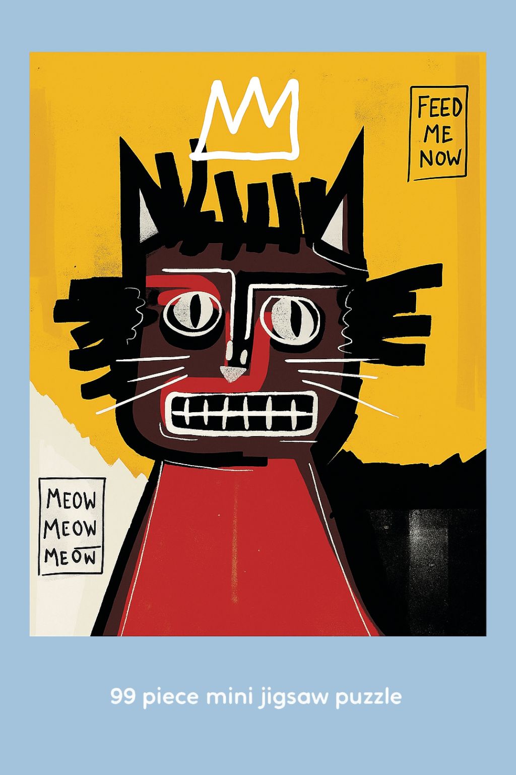 Basquicat - 99 Piece Mini Jigsaw Puzzle