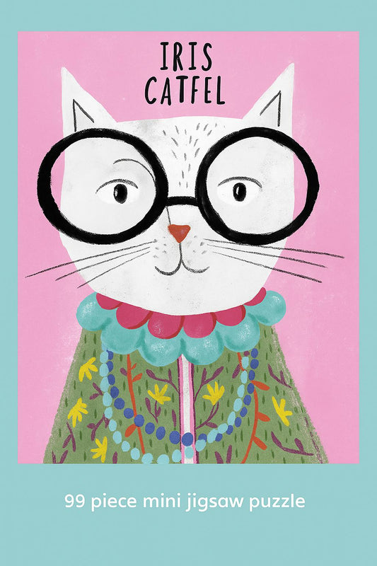 Iris Catfel - 99 Piece Mini Jigsaw Puzzle