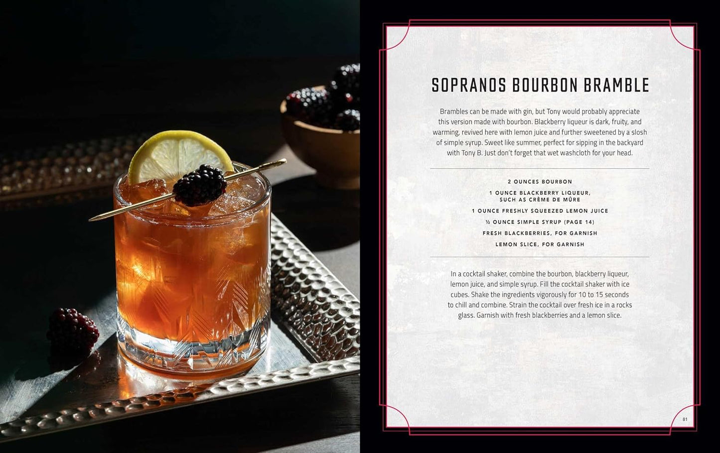 Sopranos - The Official Cocktail Book