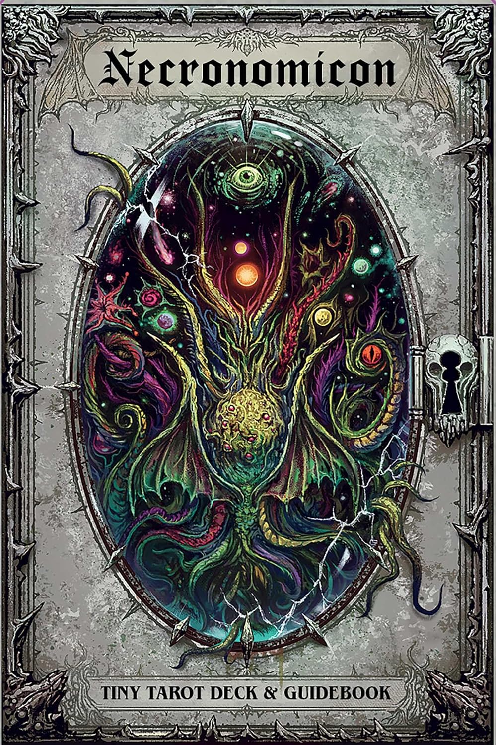Necronomicon Tiny Tarot Deck and Guidebook