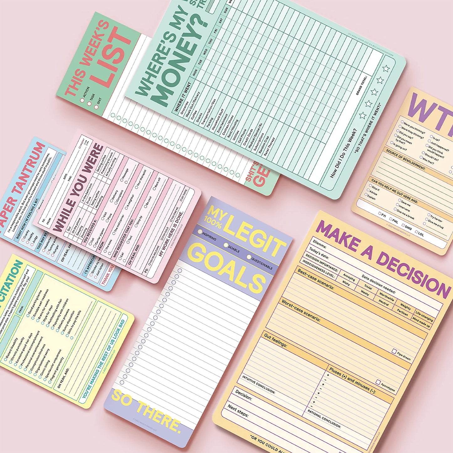Where's My Money Weekly Budget Tracker Pad