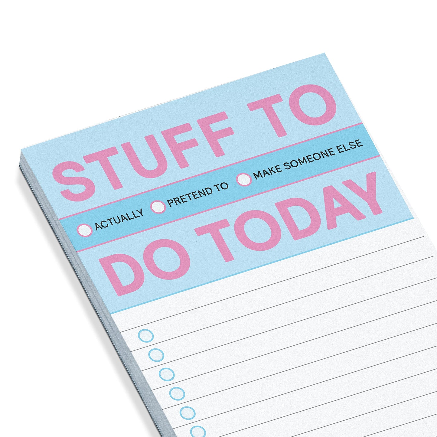 Stuff To Do Today Make-a-List Pad