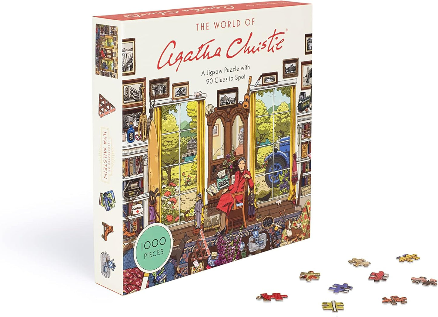 The World of Agatha Christie: 1000-piece Jigsaw