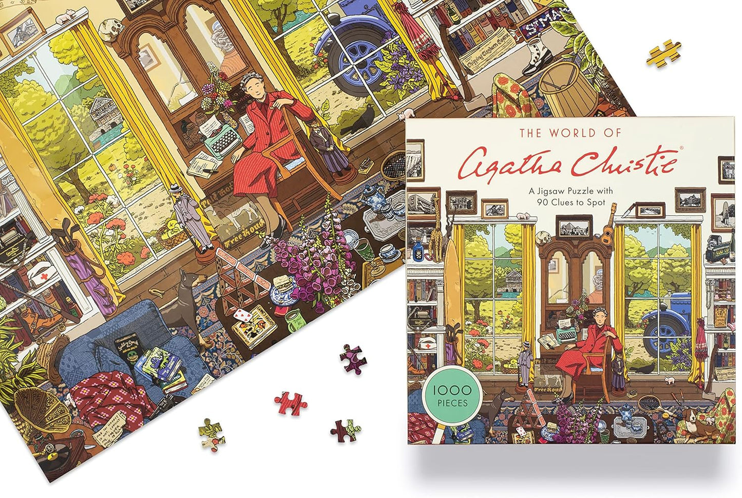 The World of Agatha Christie: 1000-piece Jigsaw