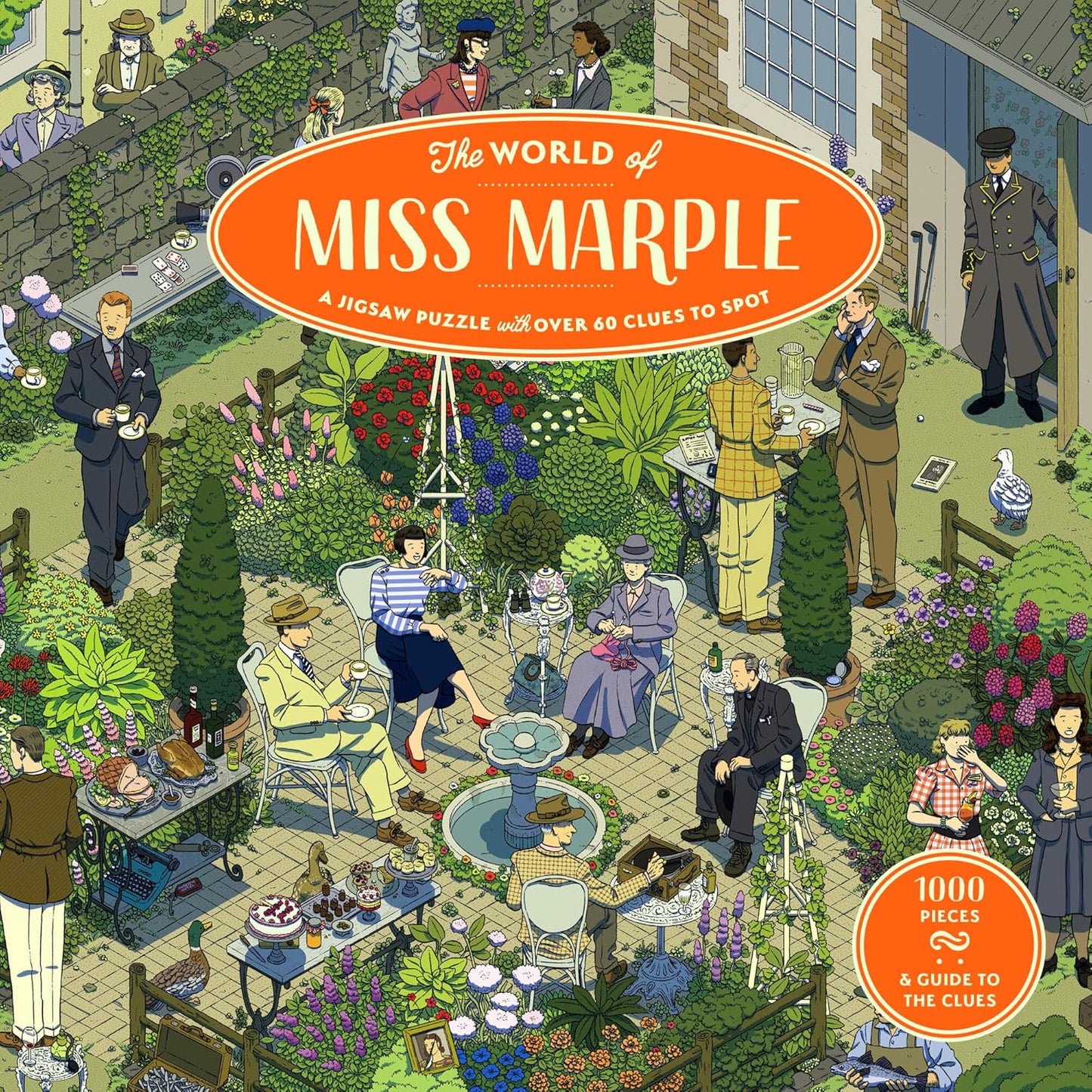 The World of Miss Marple - 1000 Piece Puzzle