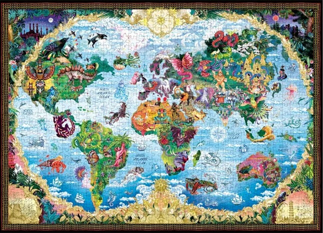 The Mythical World - 1000 Piece Puzzle