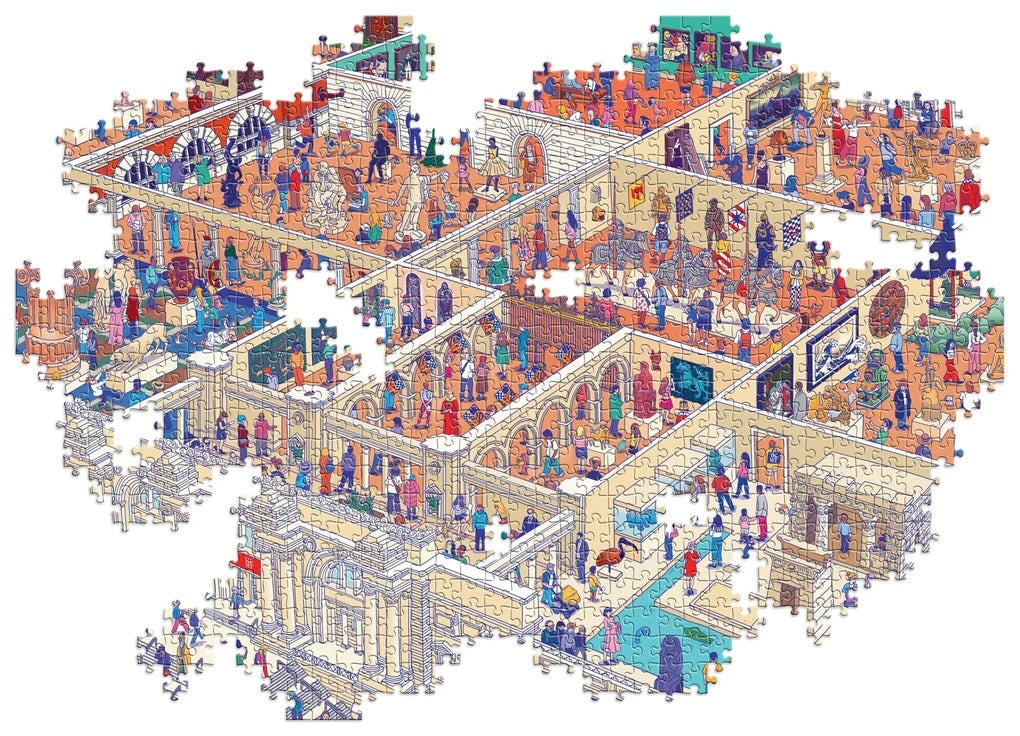 The World of the Museum - 1000 Piece Puzzle