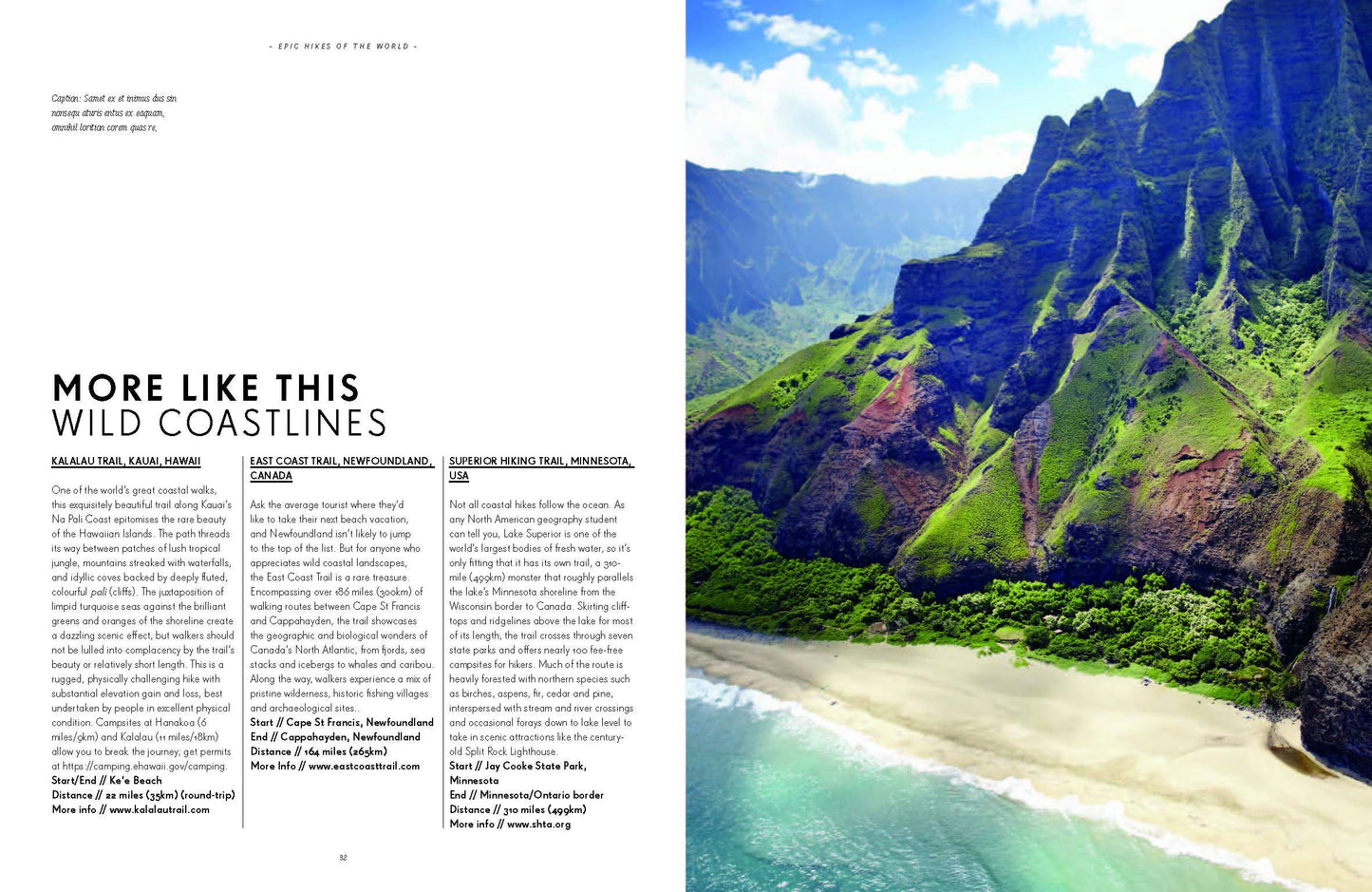 Epic Hikes of the World