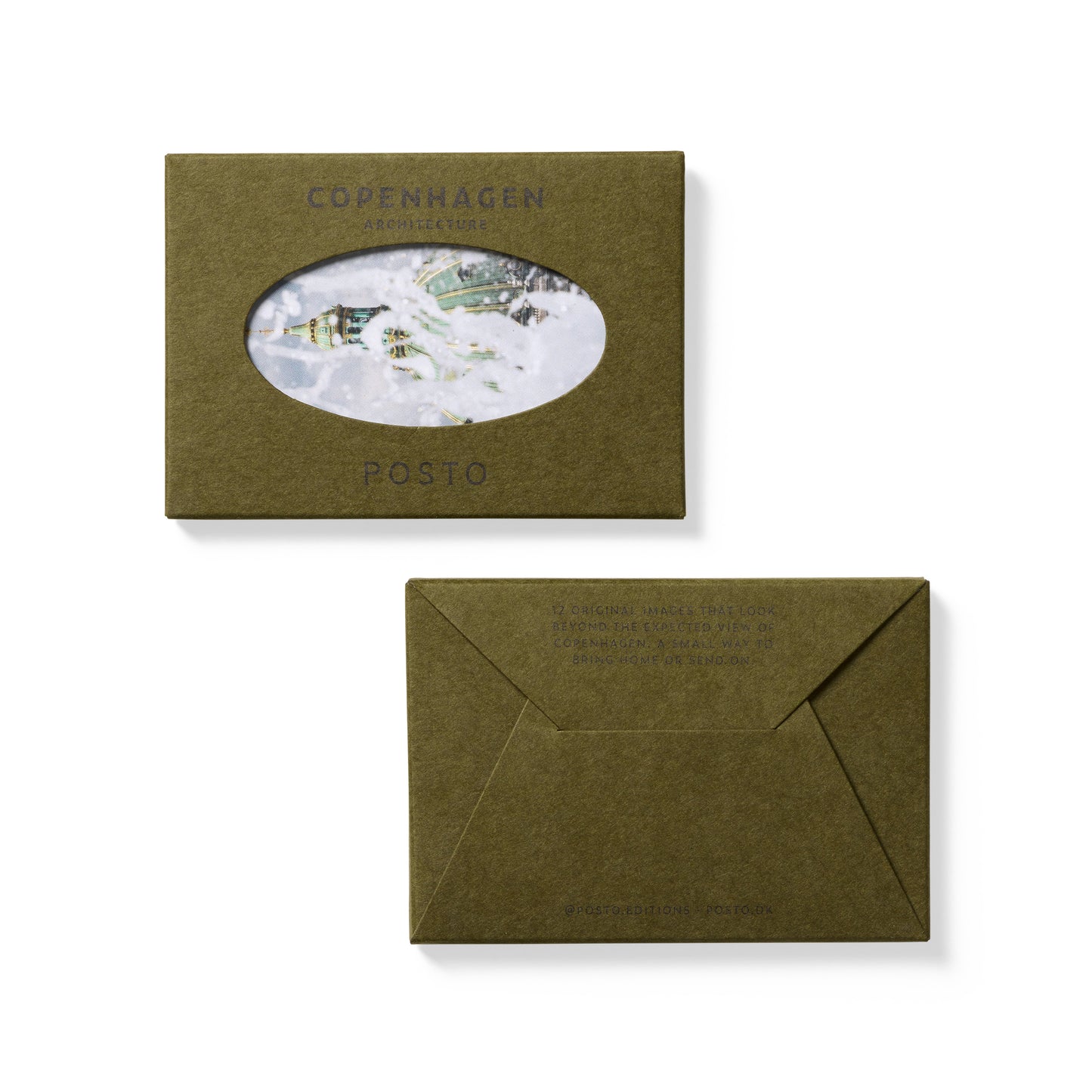 Posto Copenhagen Architecture - Pack of 12 (90x65mm)