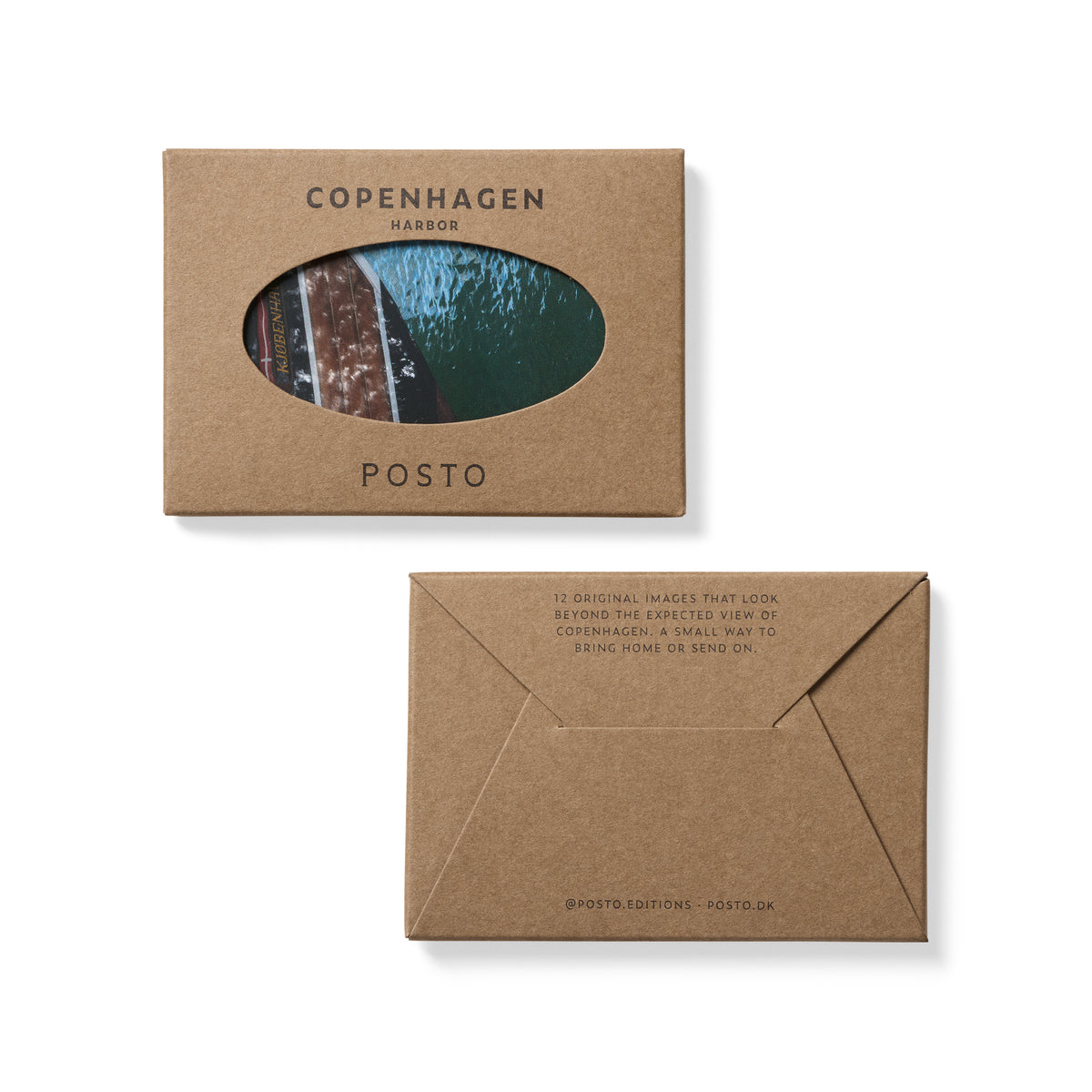 Posto Copenhagen Harbor - Pack of 12 (90x65mm)