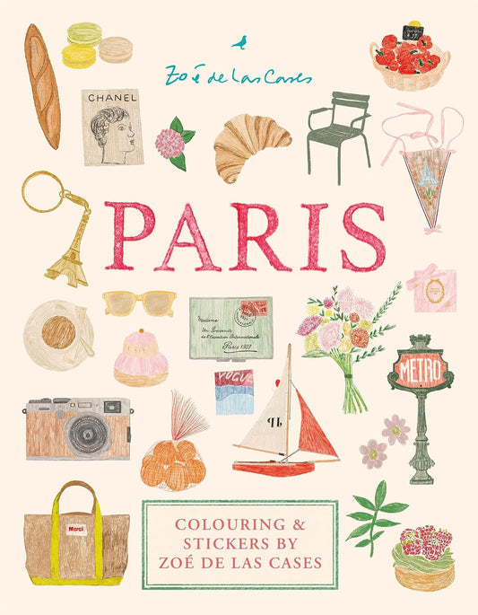 Paris - Colouring and stickers by Zoé de Las Cases