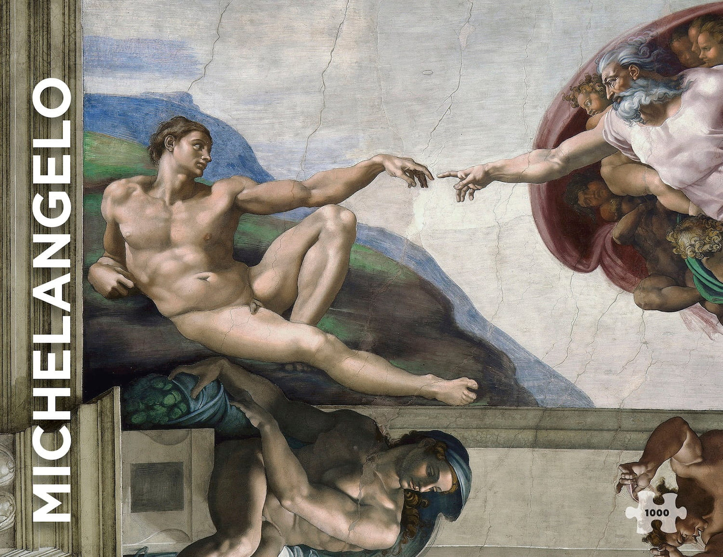 Michelangelo: The Creation of Adam 1000 Piece Puzzle