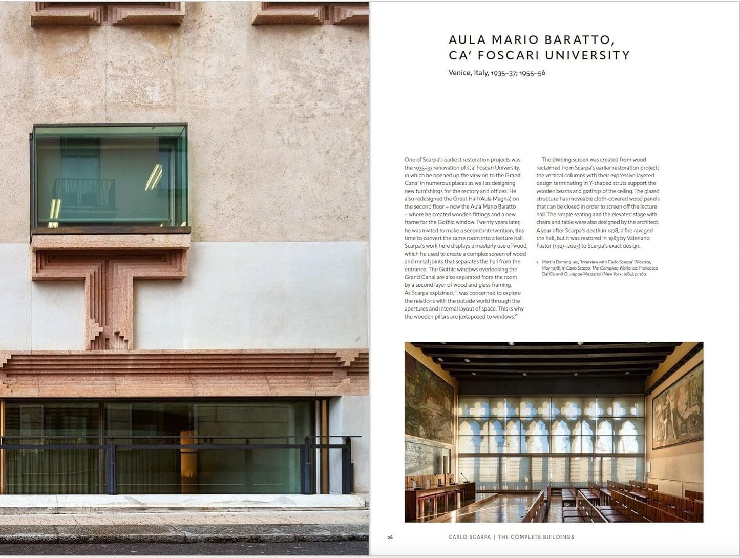 Carlo Scarpa - The Complete Building