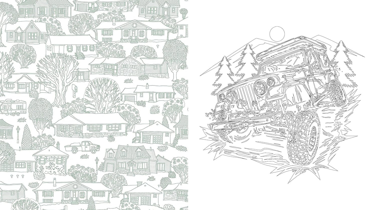 The Americana Coloring Book