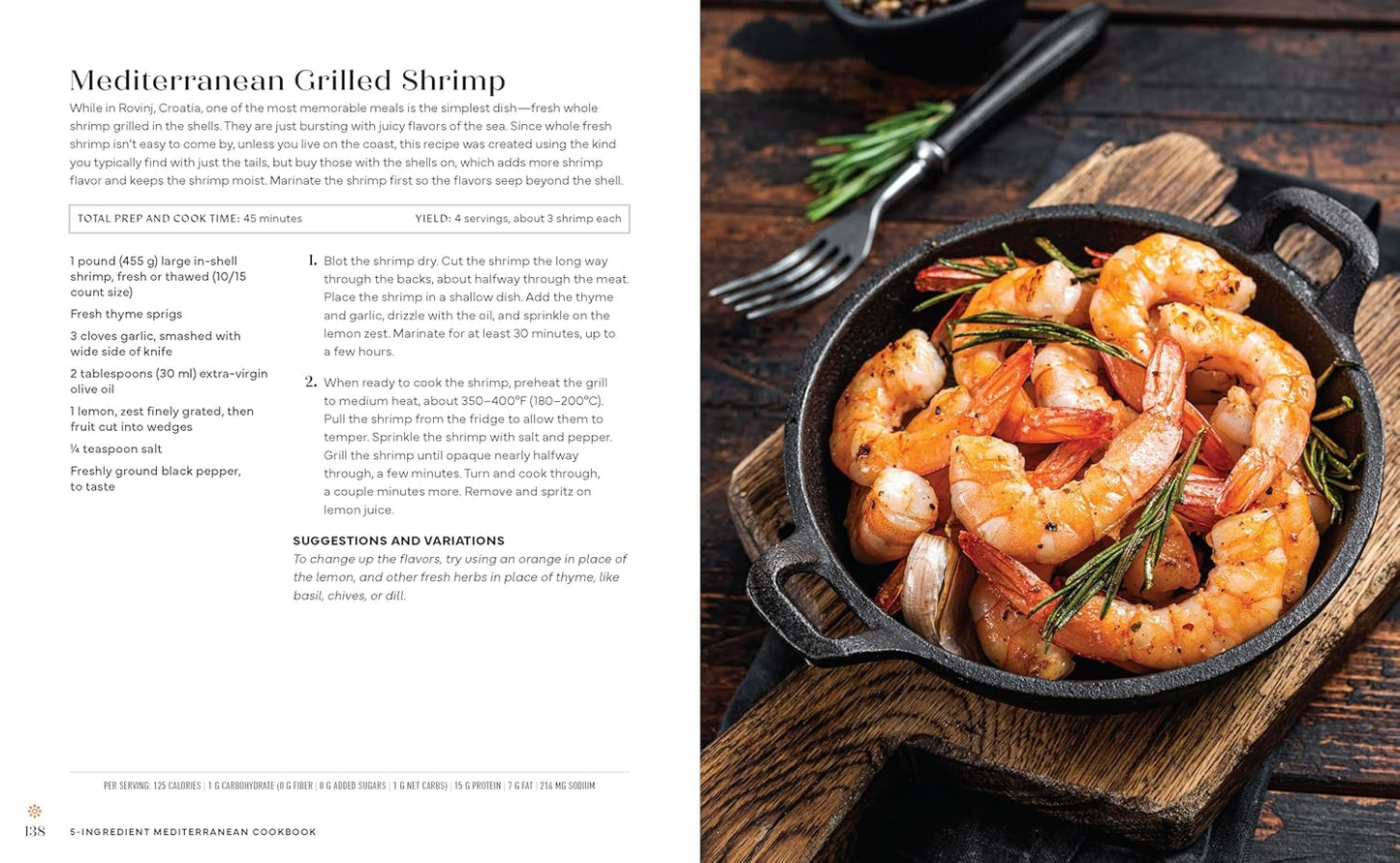 5-Ingredient Mediterranean Cookbook