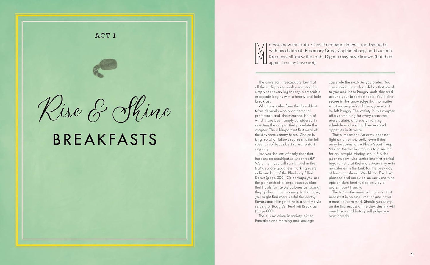 The Wes Anderson Cookbook