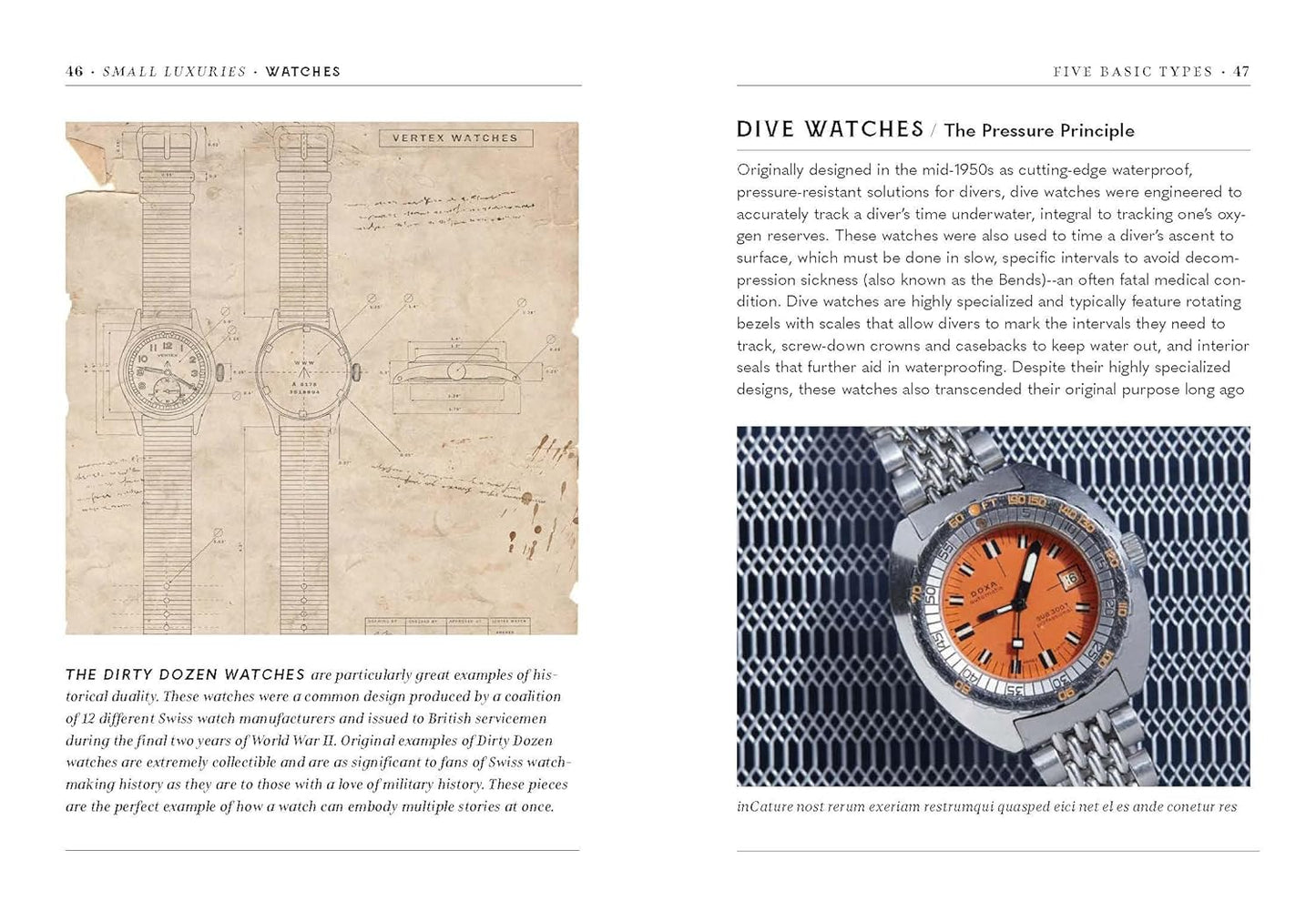 Watches - Small Luxuries