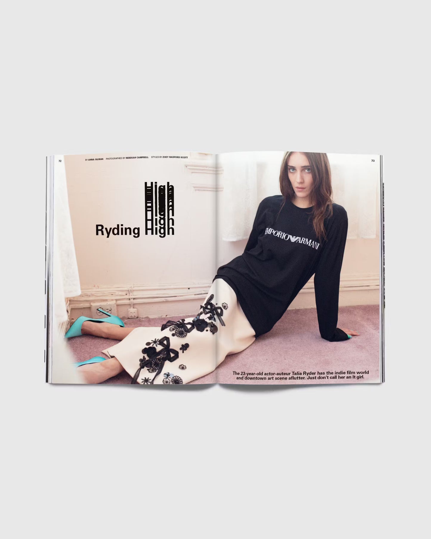 Highsnobiety Issue 37 - Talia Ryder