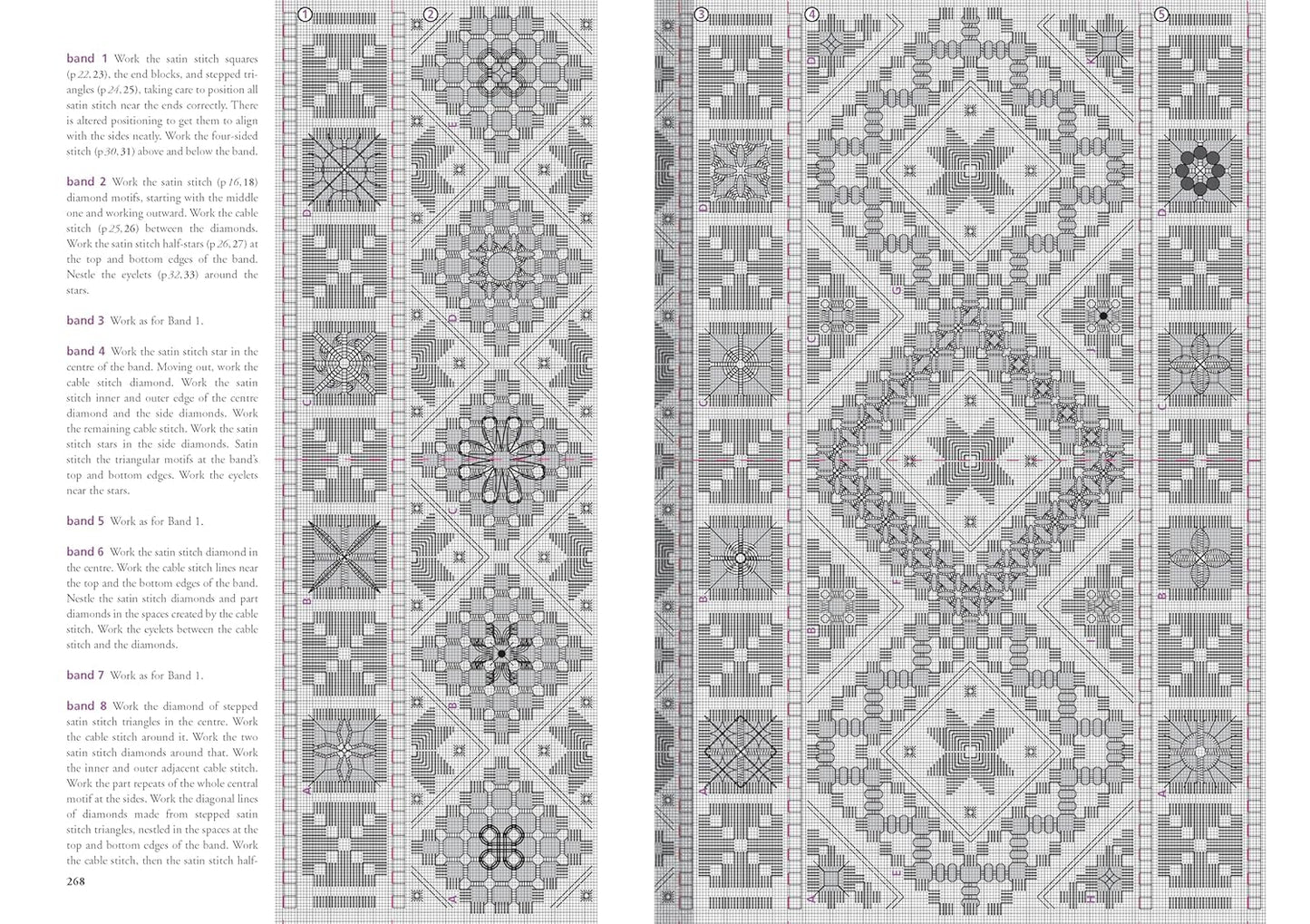 Hardanger Filling Stitches