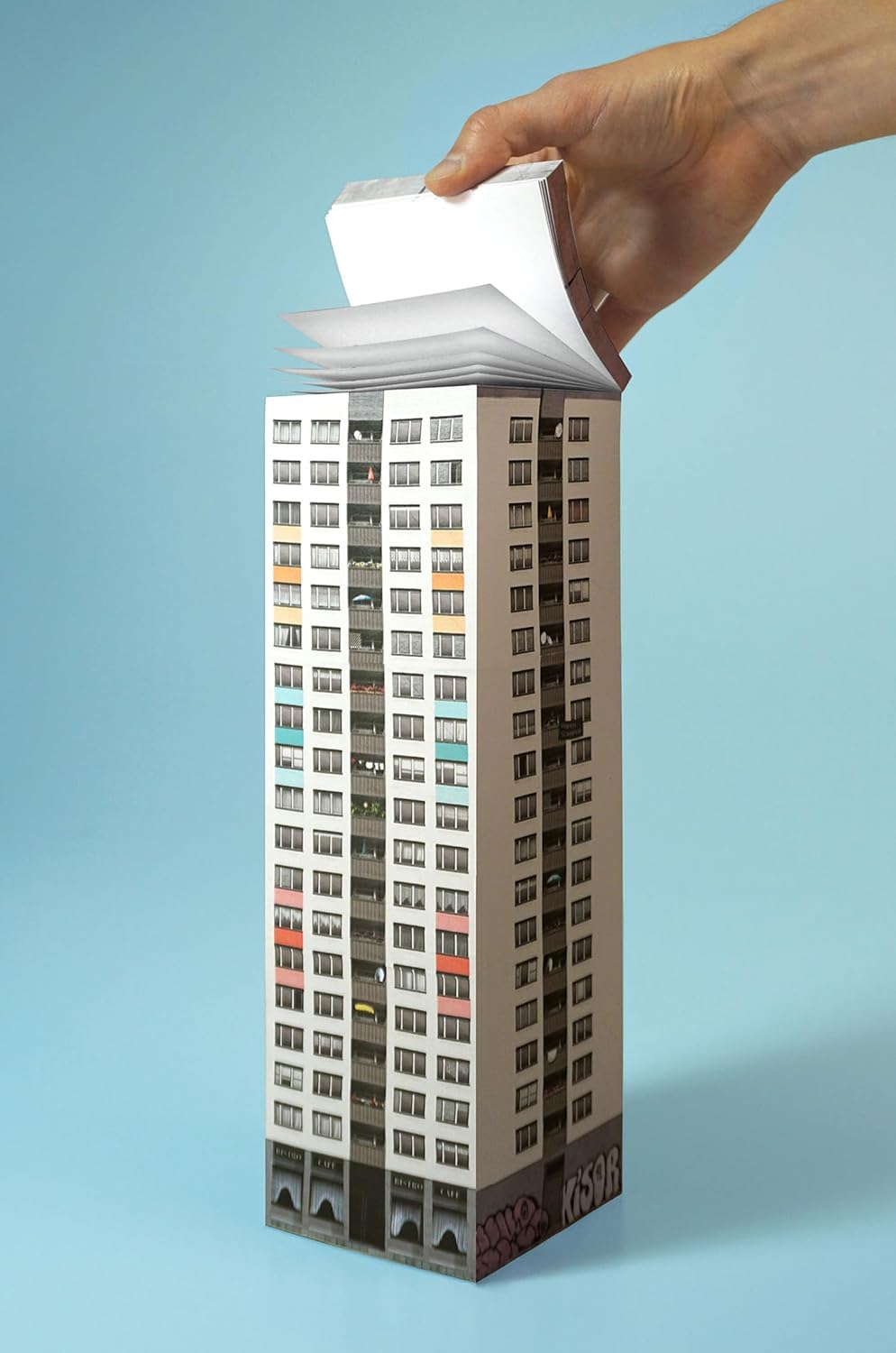 Paperscraper Plattenbau Berlin Notepad