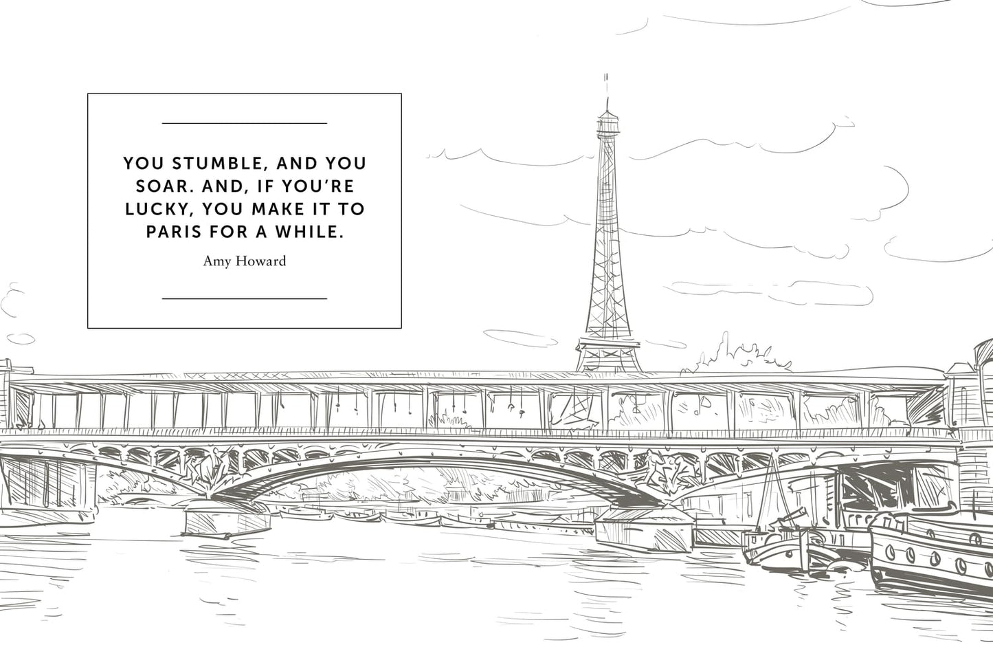 The Paris Colouring Book
