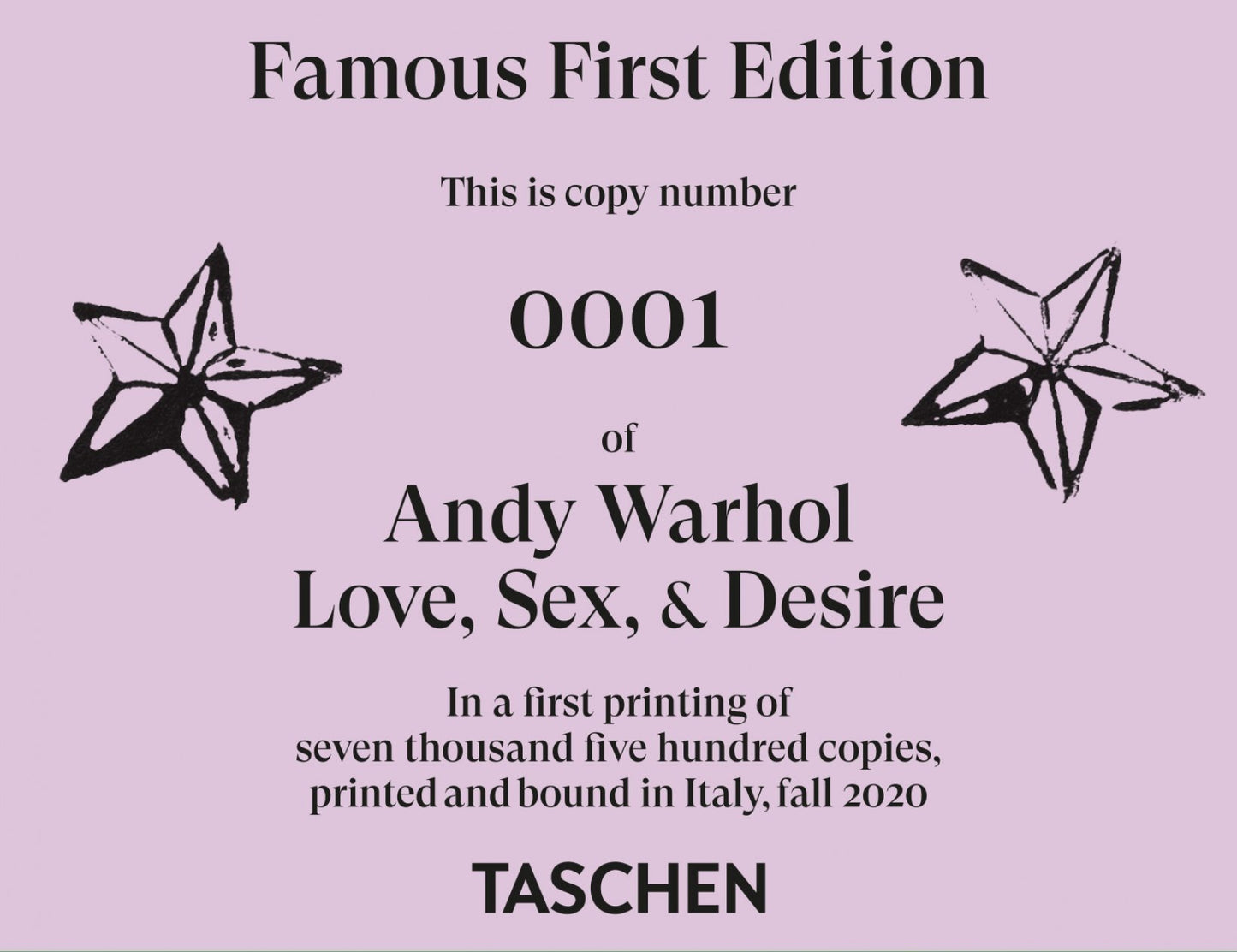 Andy Warhol - Love, Sex & Desire