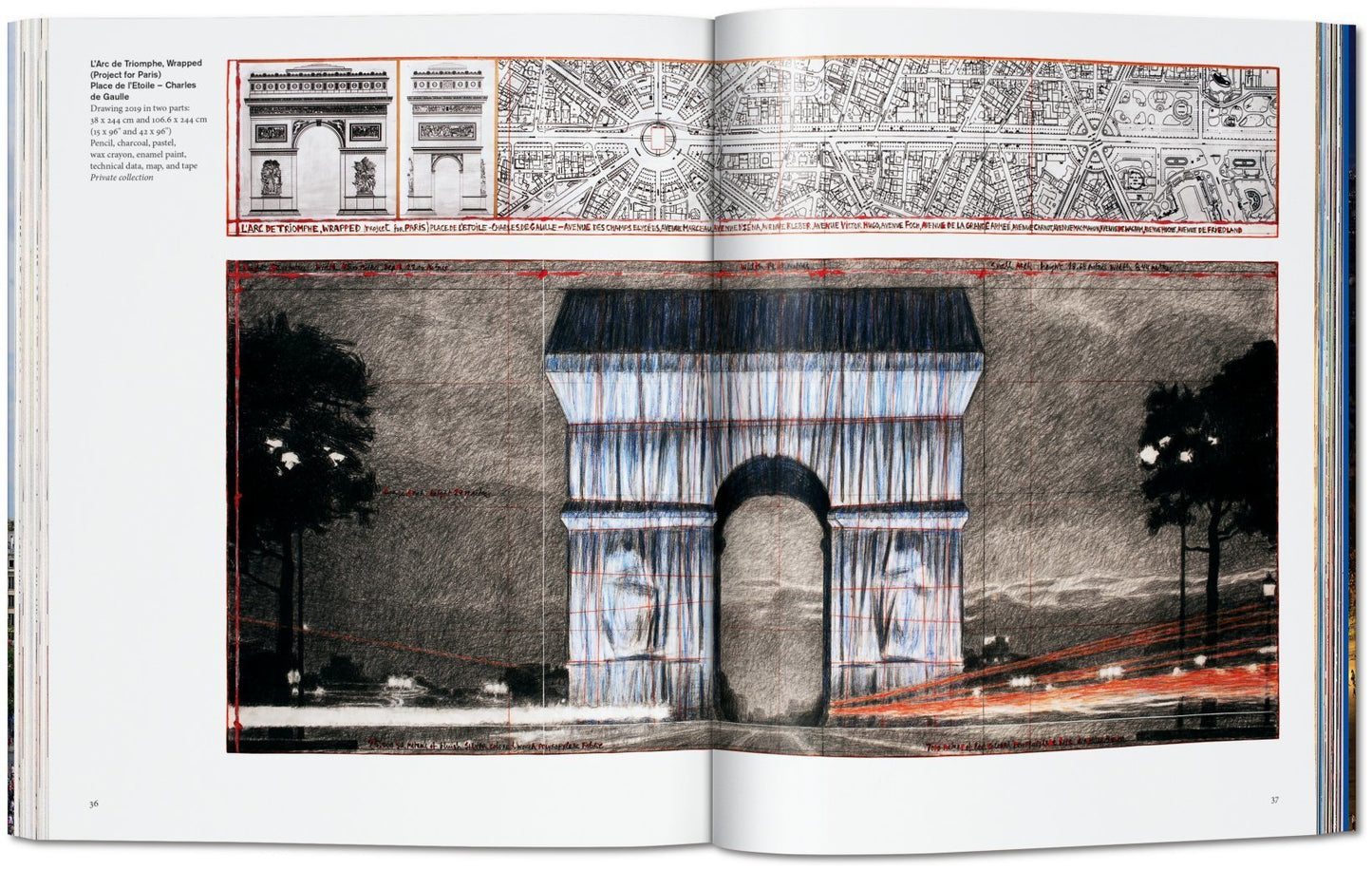 Christo and Jeanne-Claude, L’Arc de Triomphe, Wrapped