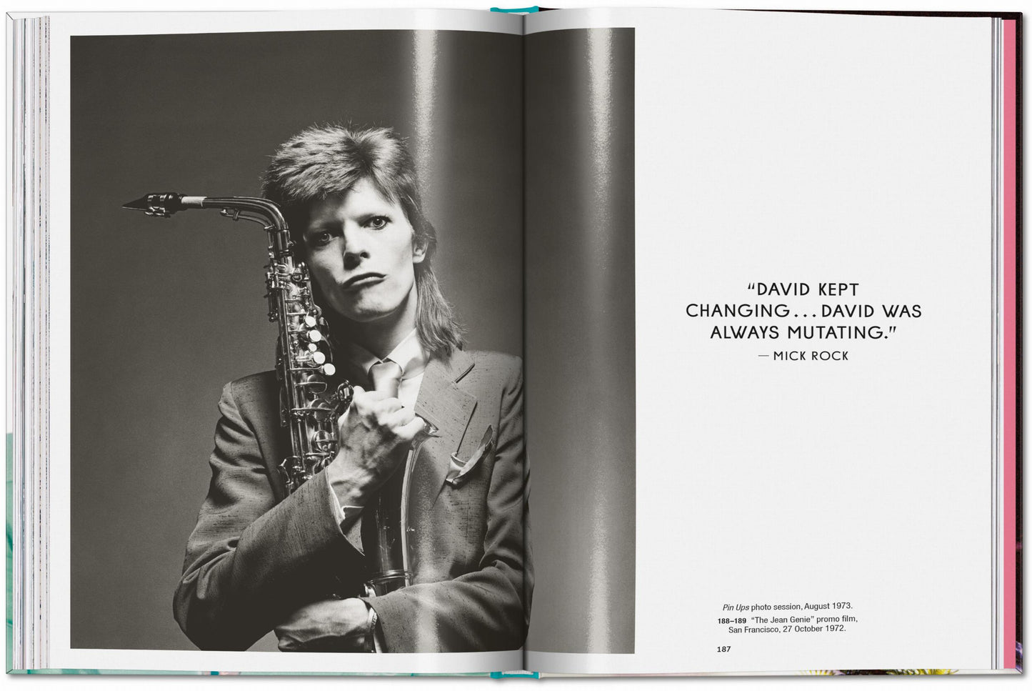 Mick Rock. The Rise of David Bowie. 1972–1973. Small