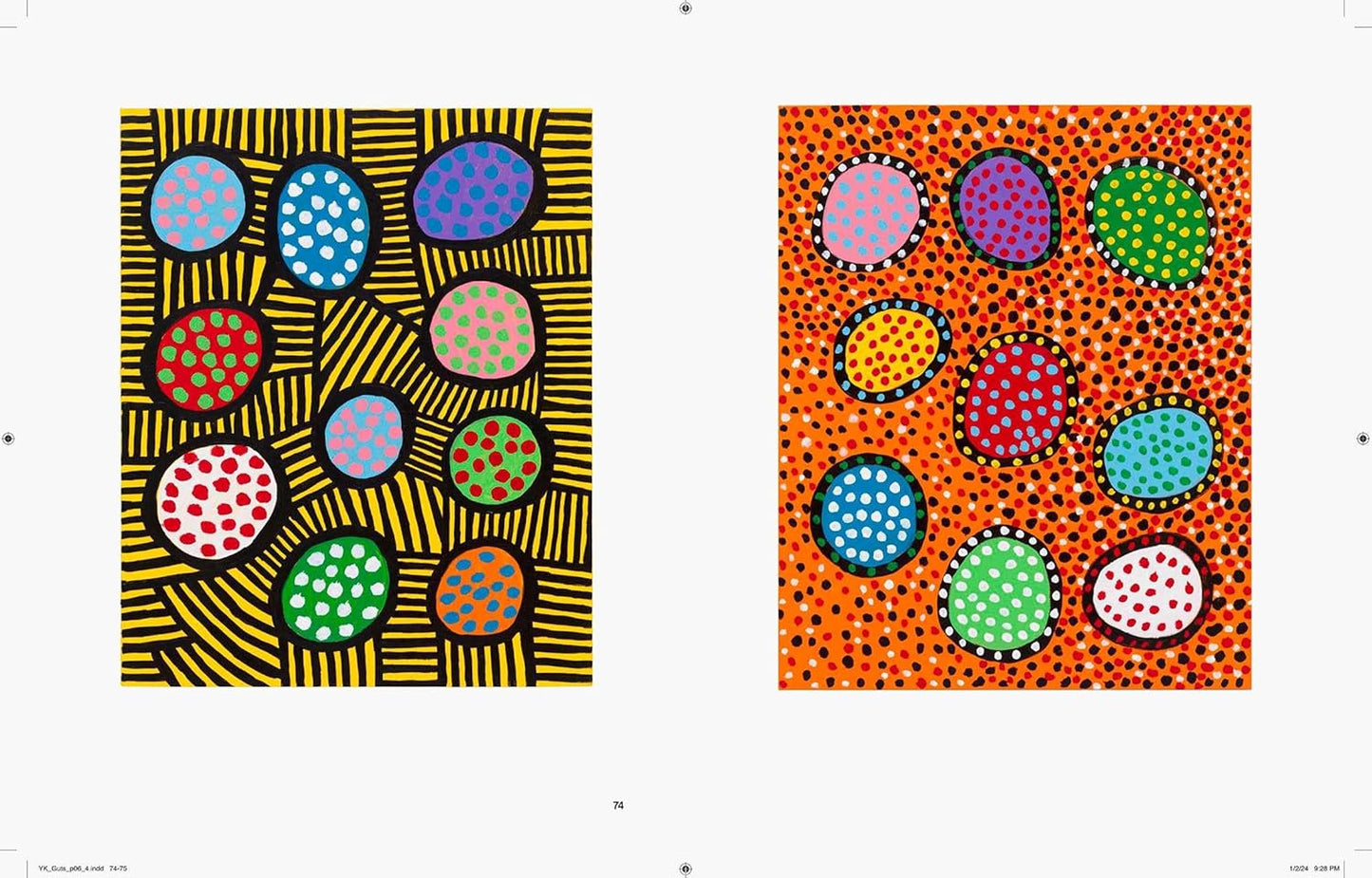 Yayoi Kusama - I Spend Each Day Embracing Flowers