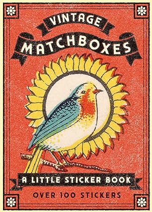 Vintage Matchboxes - Skittledog Little Sticker Books