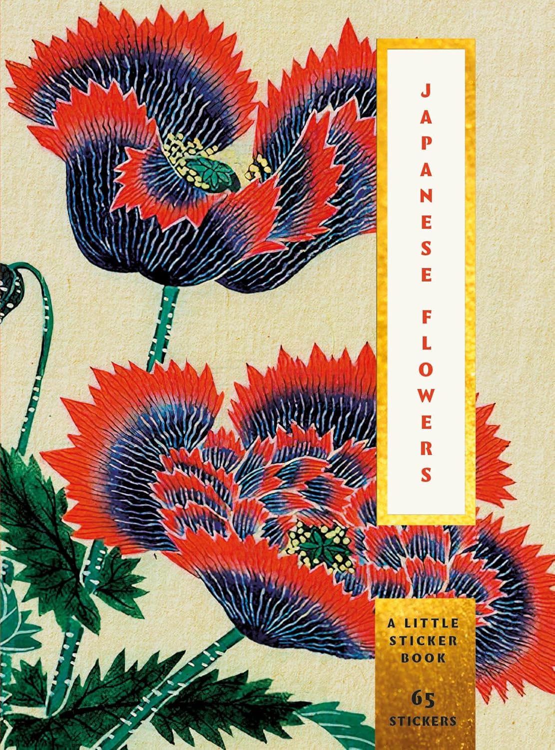 Japanese Flowers - A Little Sticker Books