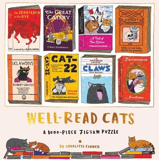 Well-Read Cats - 1000 Piece Puzzle