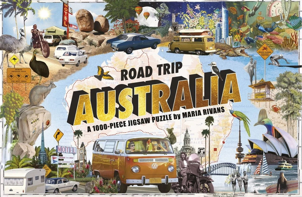 Road Trip Australia -1000 Piece Puzzle
